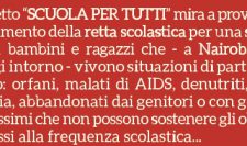 Kenya. Progetto “Scuola per tutti”
